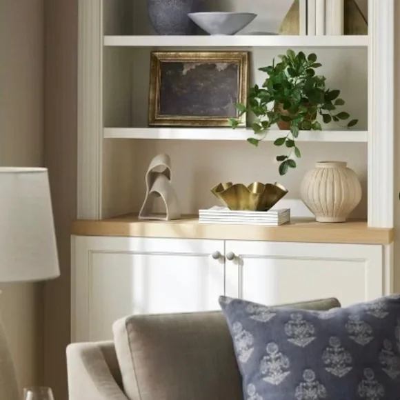 16x12 Moody Trees Framed Wall Canvas Board Threshold™ Studio McGee